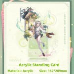 miHoYo Honkai Star Rail Firefly Spring Missive Series Badge Standing Ticket Card Pendant Delicate Accessories